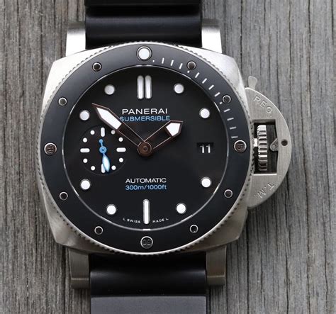 panerai 683 review|panerai submarine 42mm pam683.